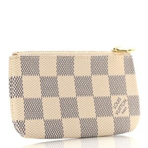 LOUIS VUITTON
Damier Azur Key Pouch